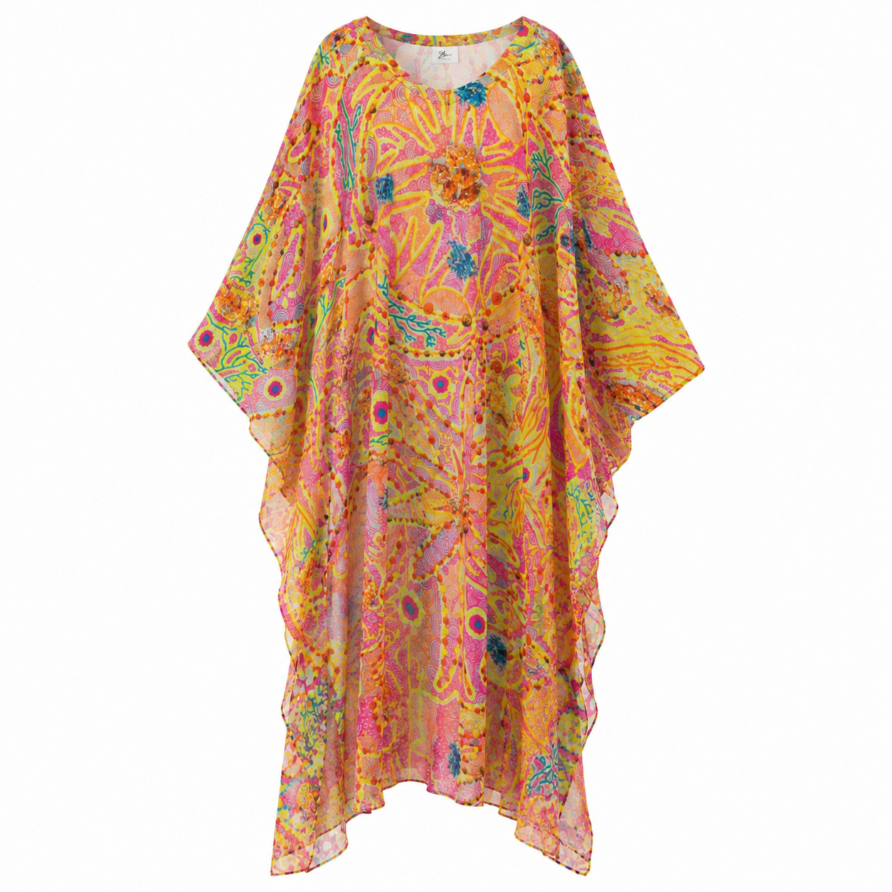 Solar Bloom Kaftan