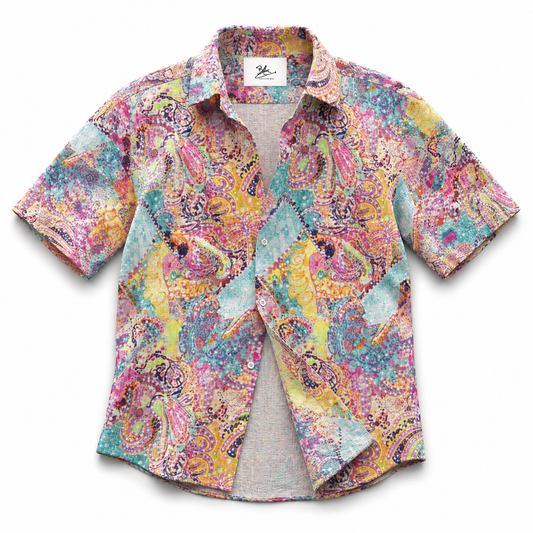 Tropical Hurricane -  Mens Short Sleeve Shirt